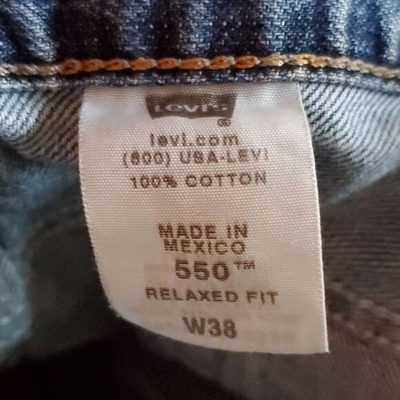 Levi's 550 Jean Shorts 38 - Picture 9 of 9